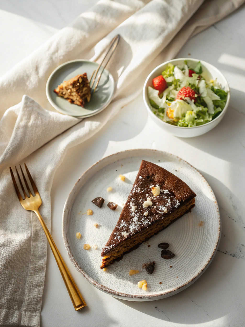 Schokokuchen Rezept serving suggestion