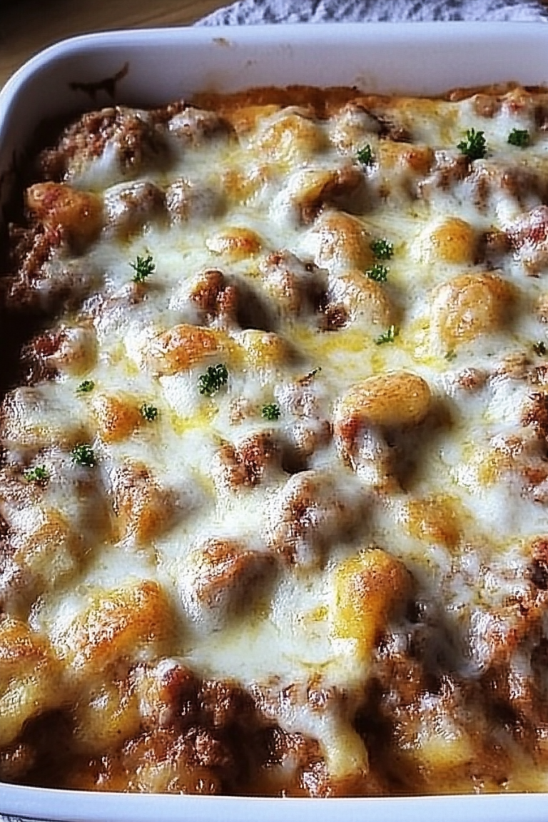 Schwäbischer Hackauflauf