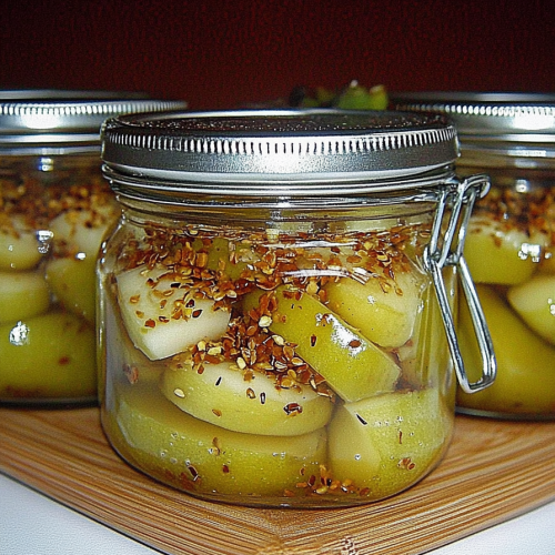 Senfgurken süß-sauer