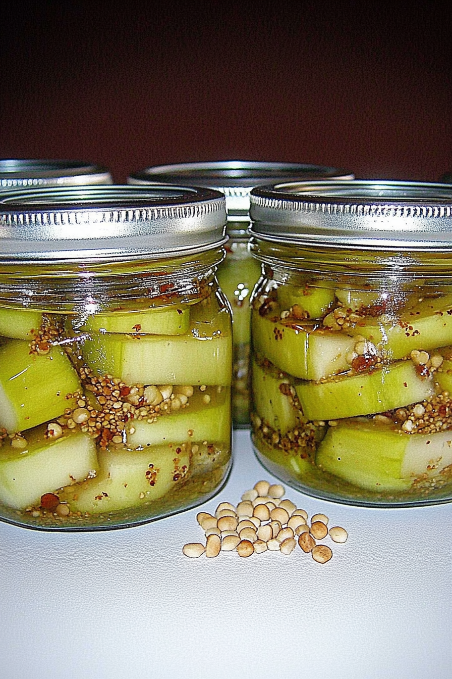 Senfgurken süß-sauer Final Dish Presentation