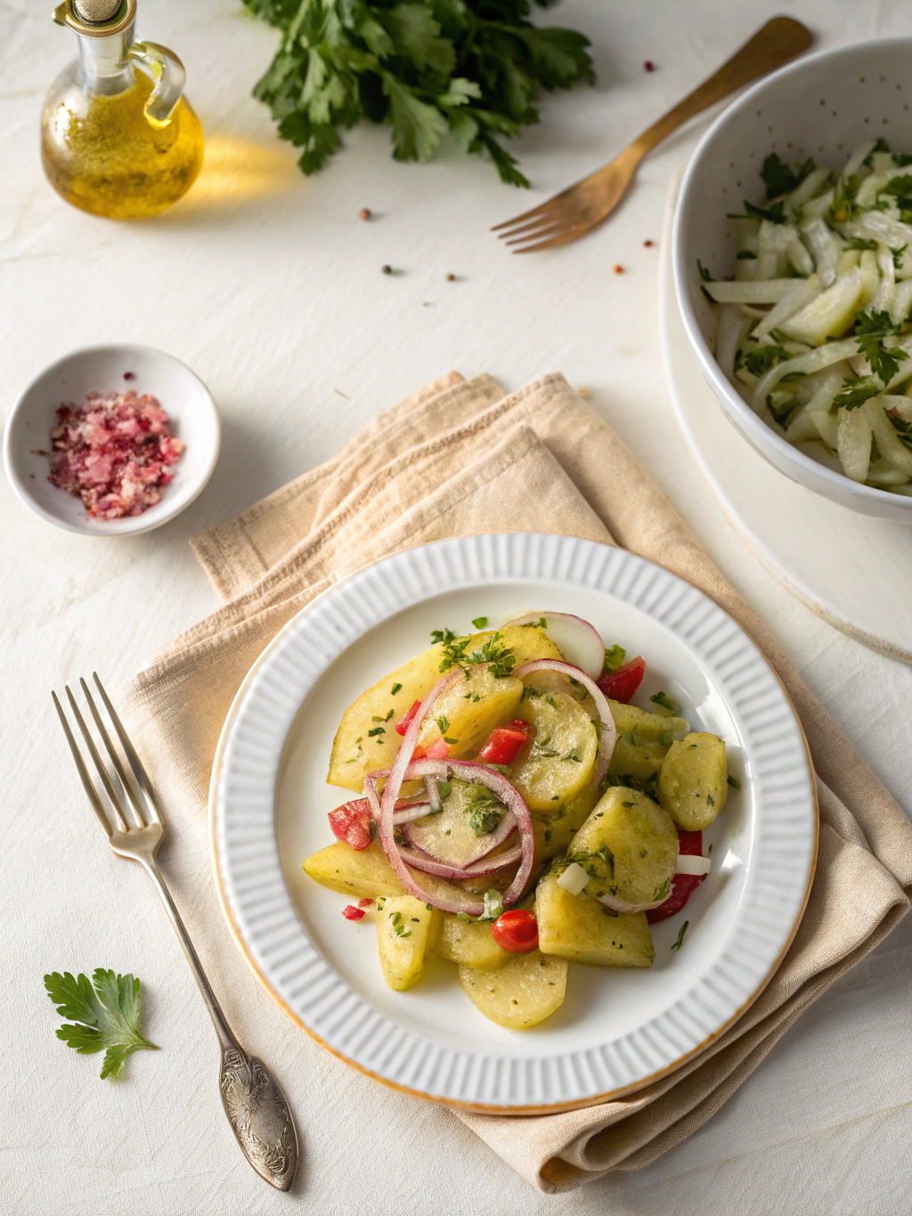 Senfgurken süß-sauer serving suggestion