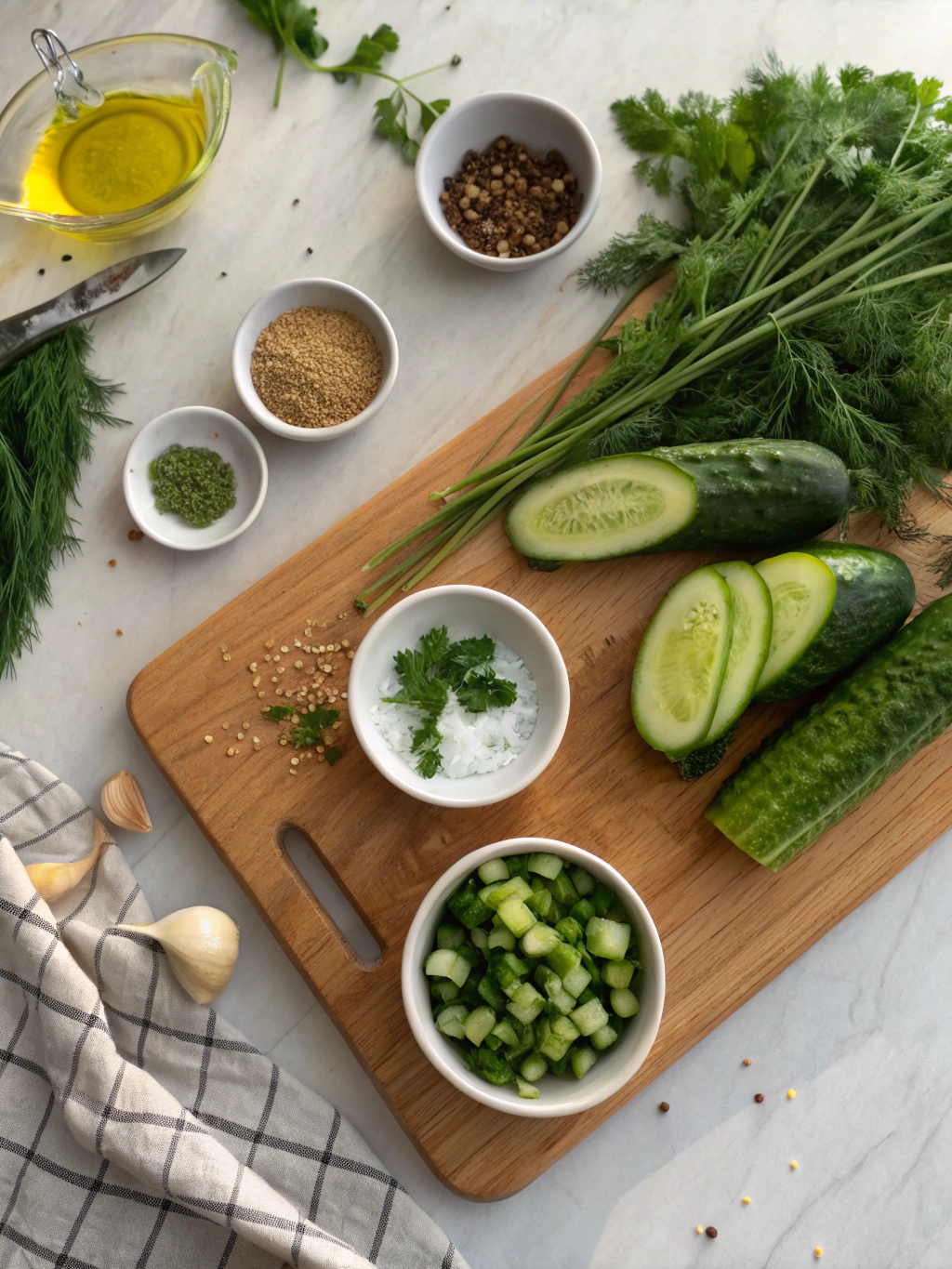 Senfgurken süß-sauer ingredients