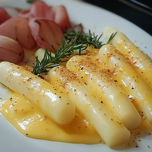 Spargel uit de oven