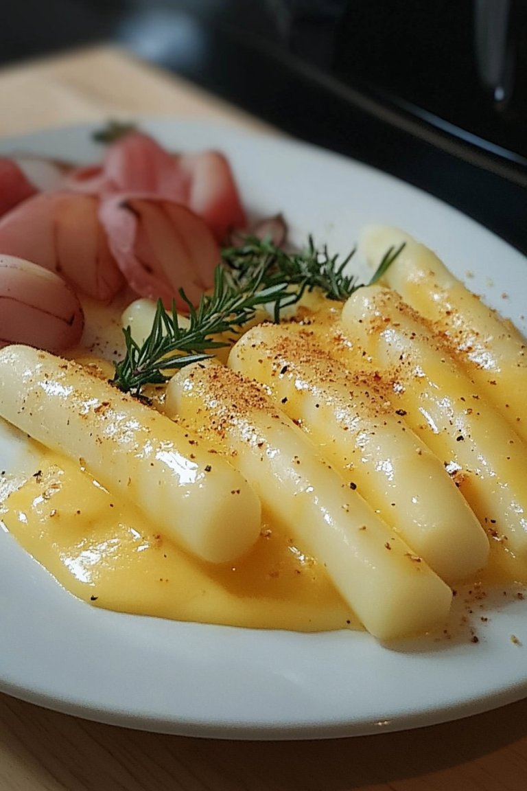Spargel uit de oven