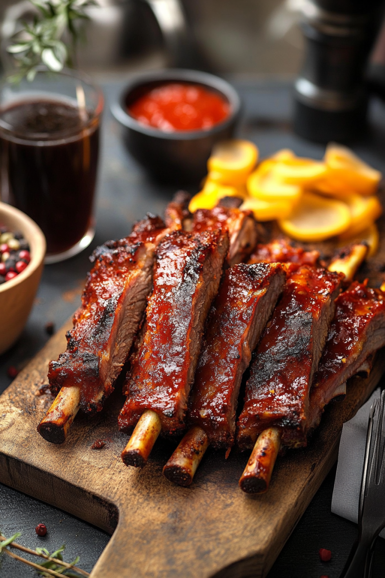 Spicy Barbecued Ribs