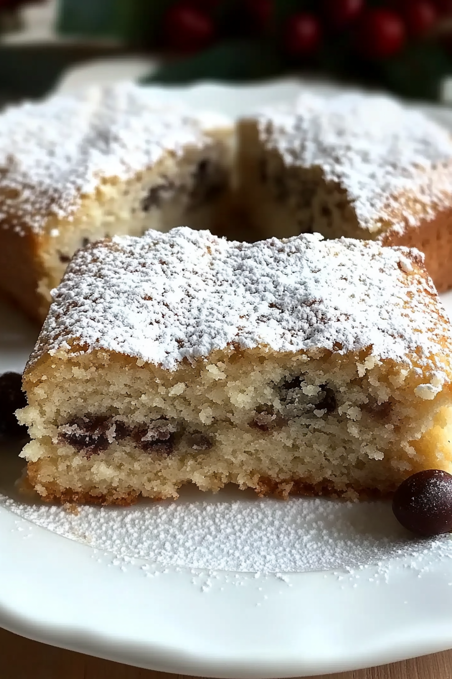 Stollenkuchen vom Blech Final Dish Presentation