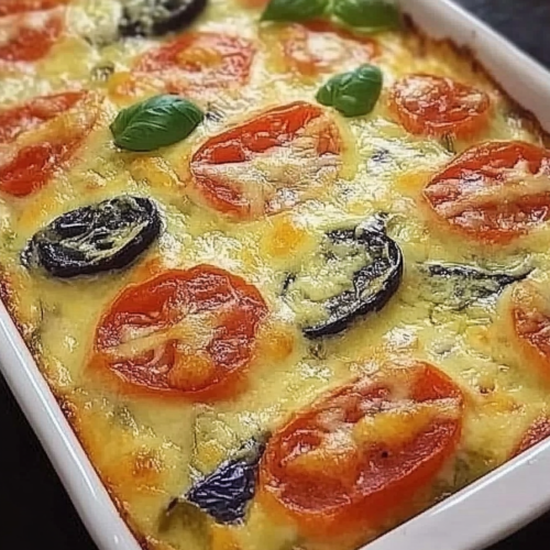 Tomaten-Zucchini-Auflauf