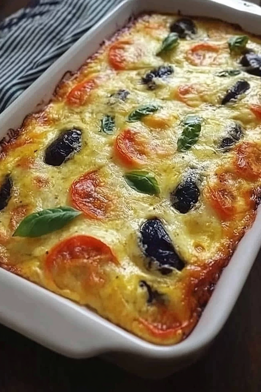 Tomaten-Zucchini-Auflauf Final Dish Presentation