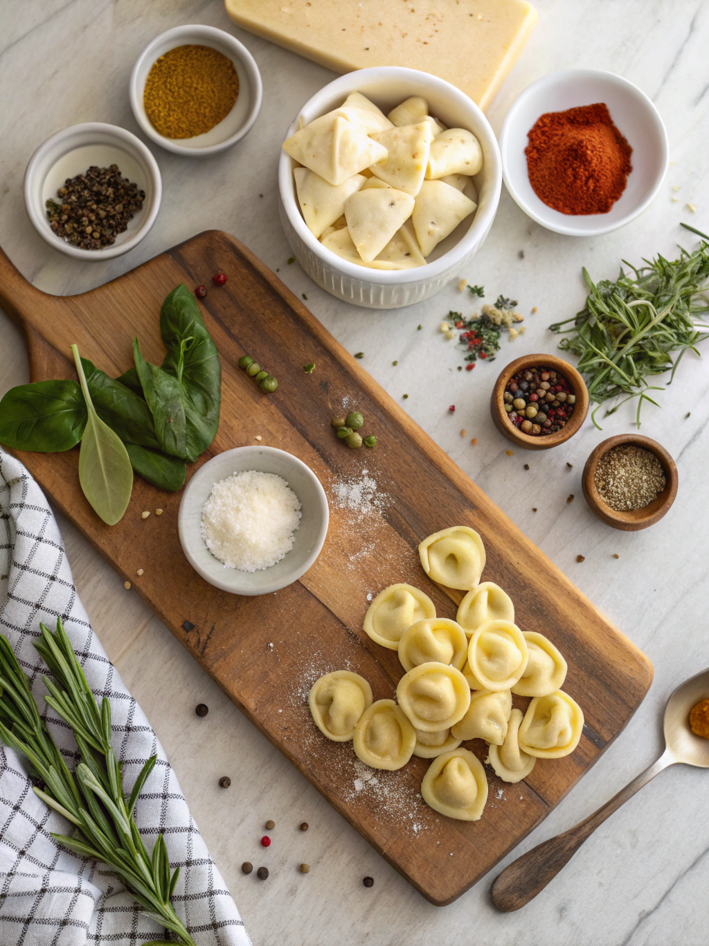 Tortelliniauflauf Recept ingredients