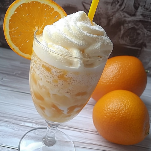 Vanille-Orangen-Flip