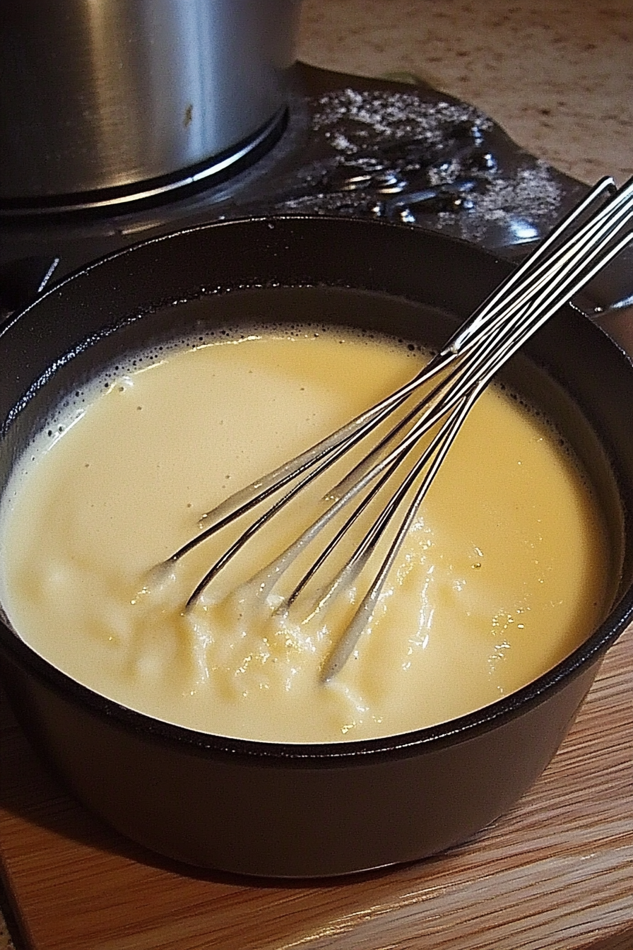 Vanillesaus maken Final Dish Presentation