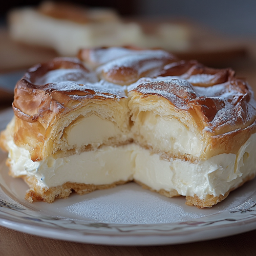 Windbeutelkuchen Recept