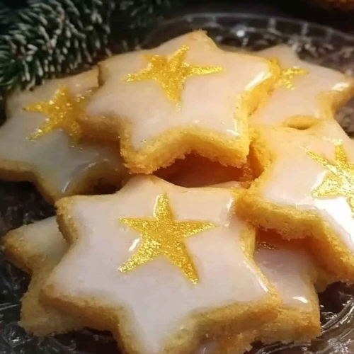 Zitronensterne maken