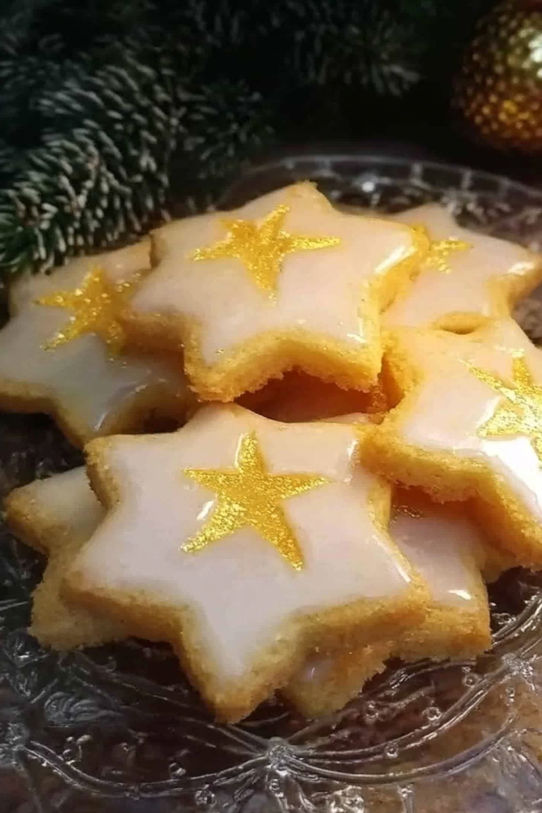 Zitronensterne maken