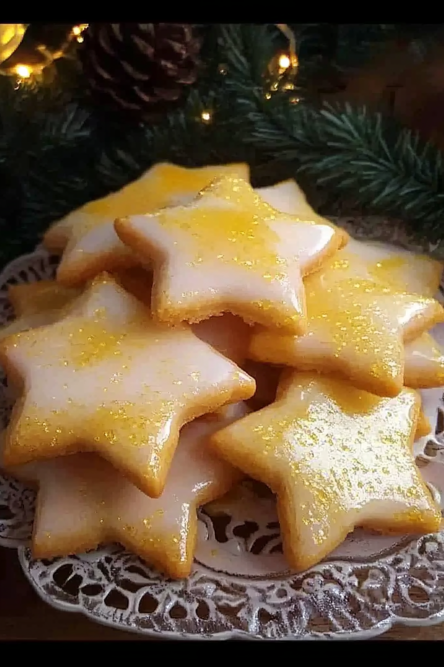 Zitronensterne maken Final Dish Presentation