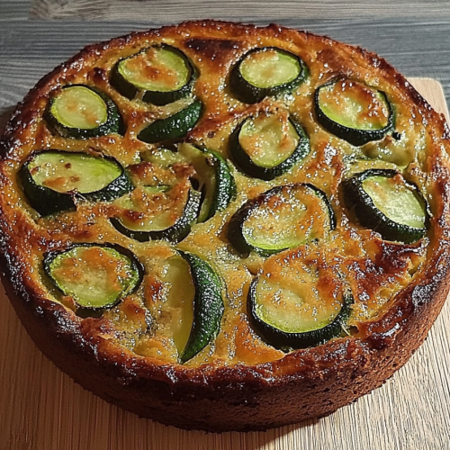 Zucchinitorte maken