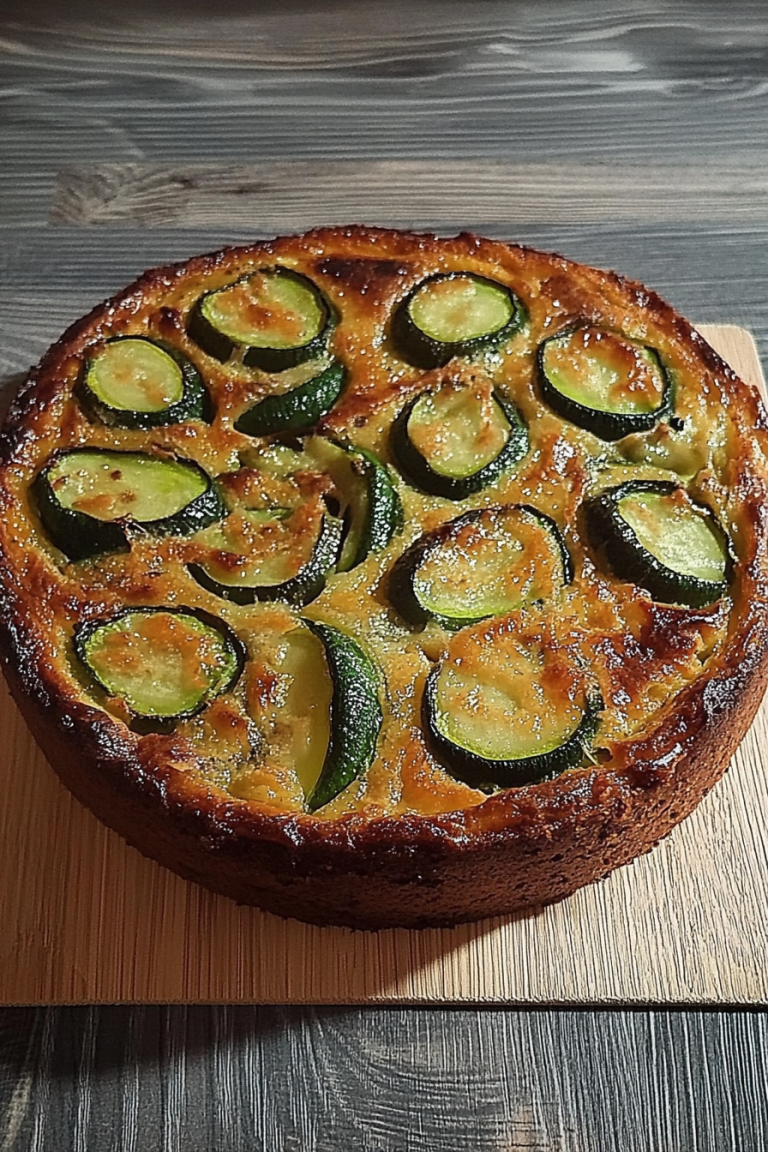 Zucchinitorte maken
