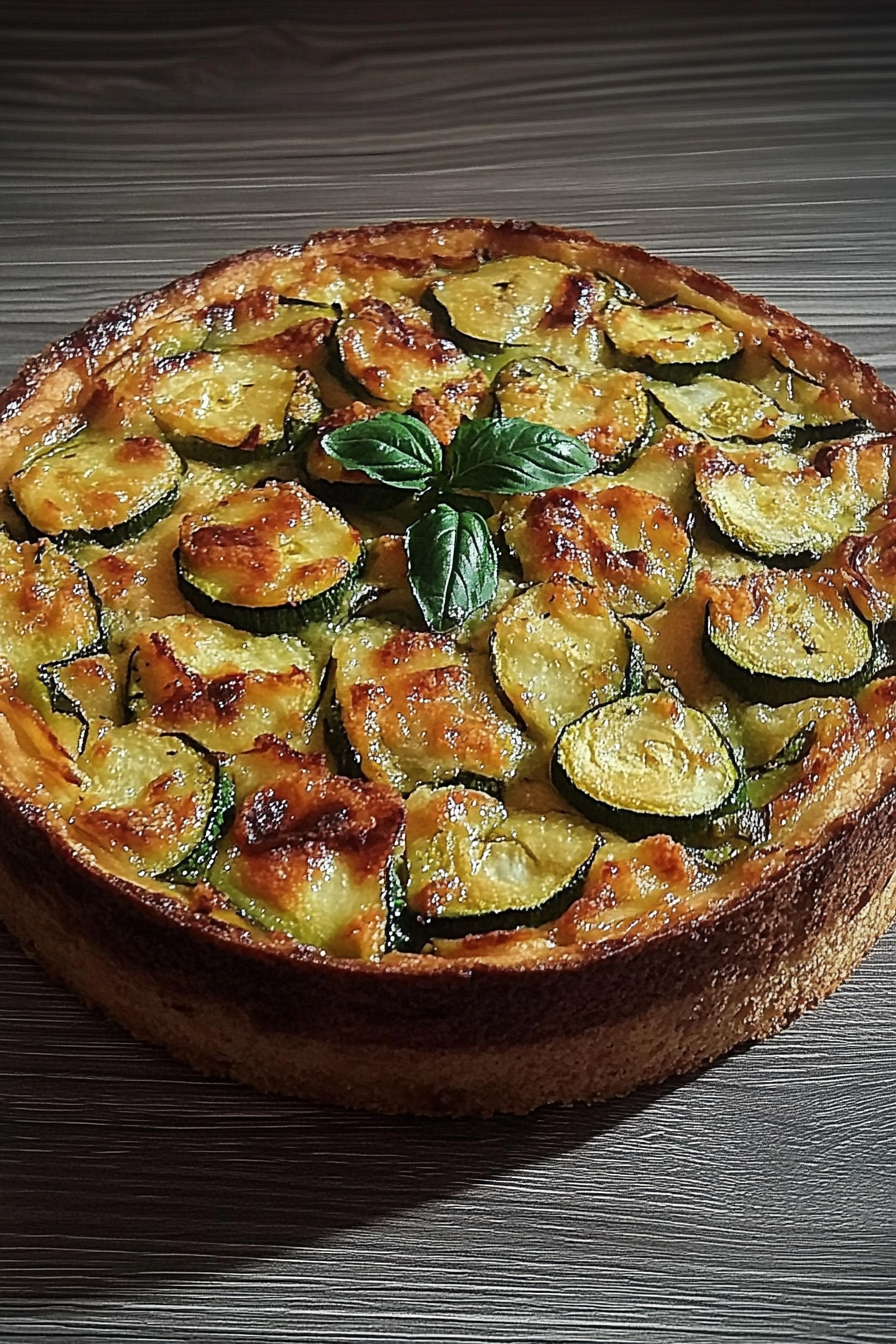 Zucchinitorte maken Final Dish Presentation