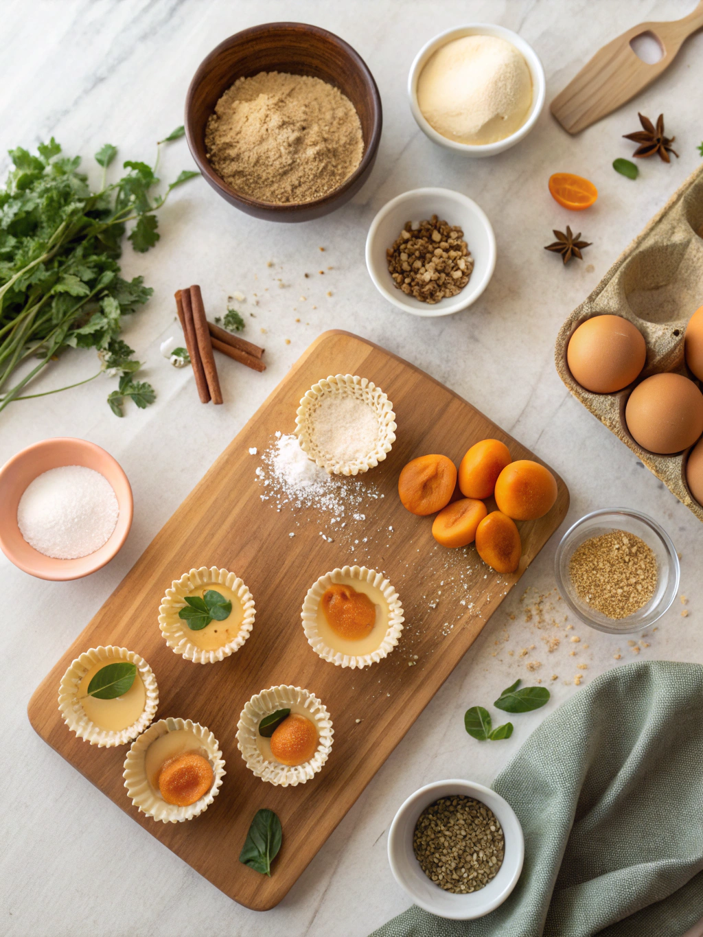 abrikozenmuffins maken ingredients