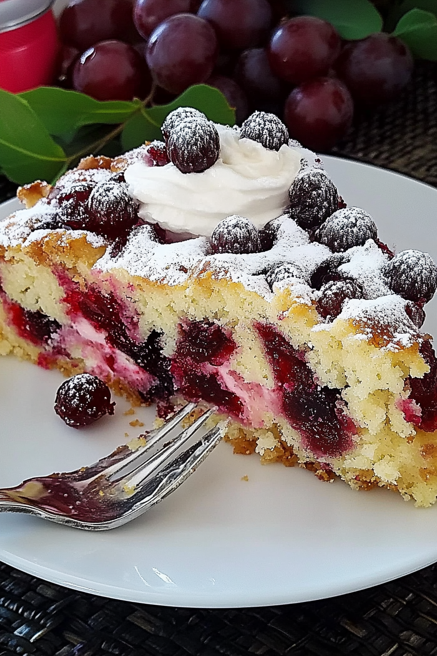 fruit cake recept eindproduct presentatie