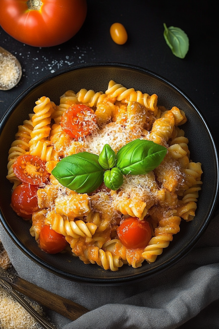 kippenpasta tomatensaus