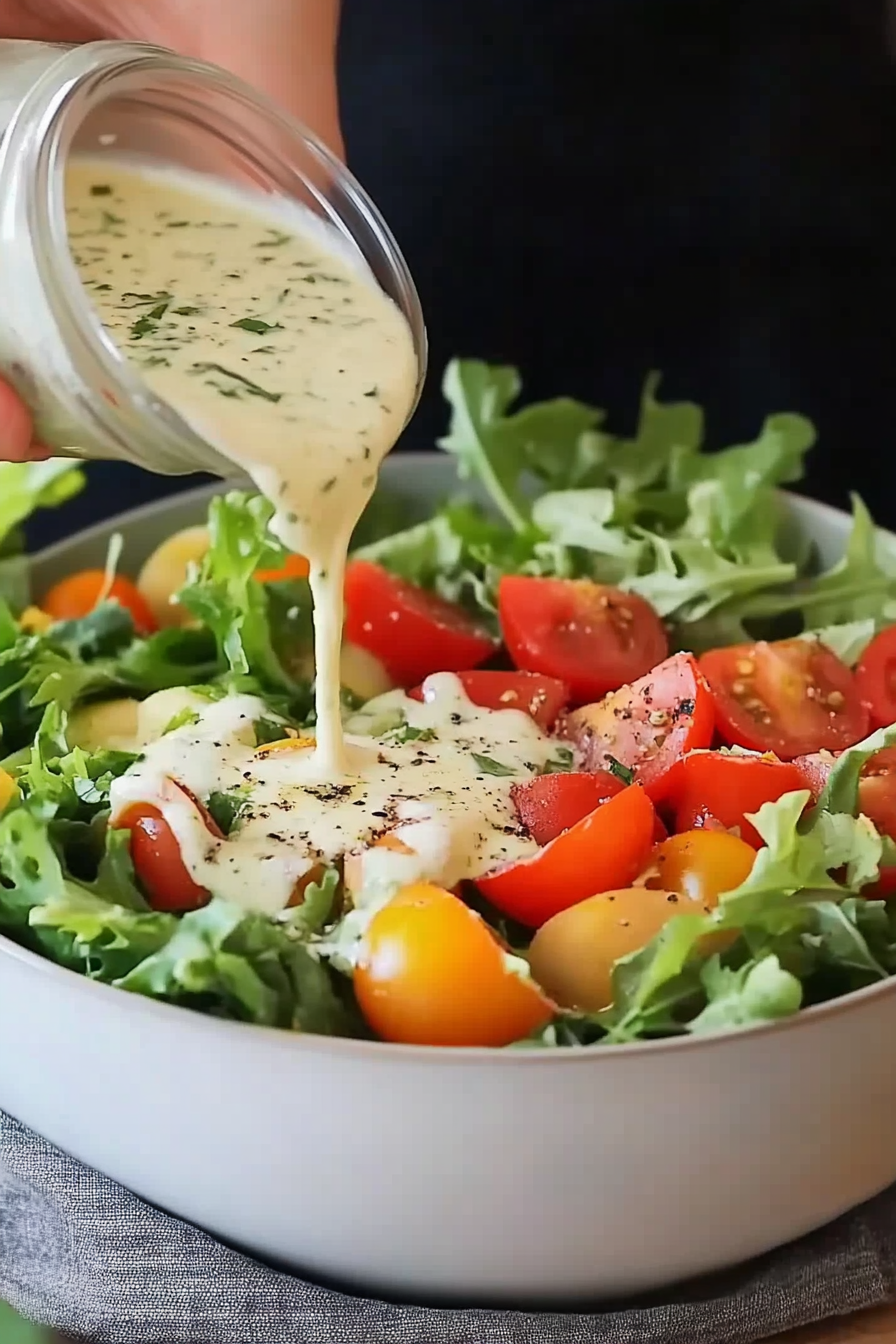 salatdressing maken Final Dish Presentation