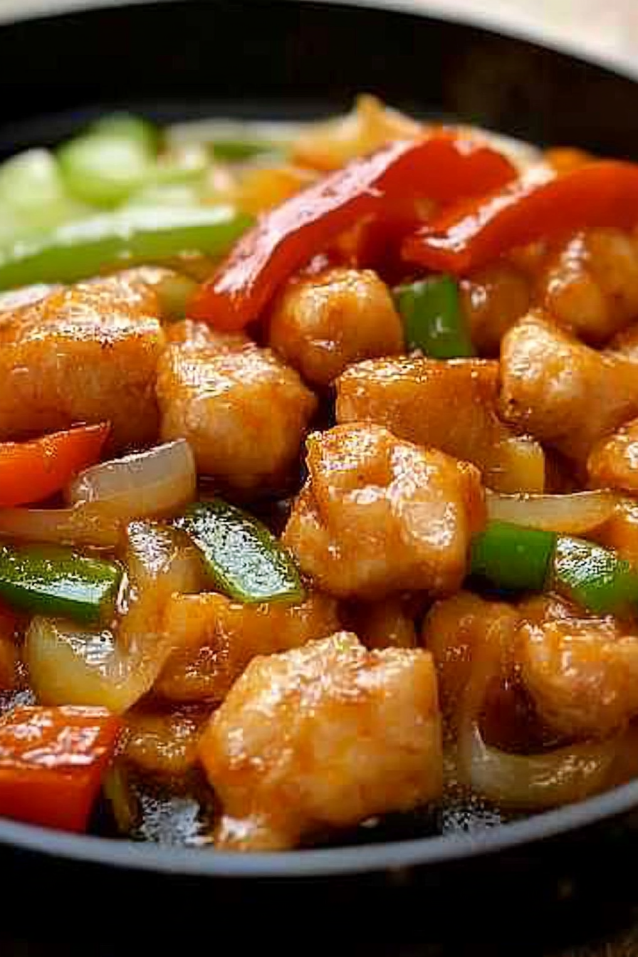 zoetzure kip maken Final Dish Presentation